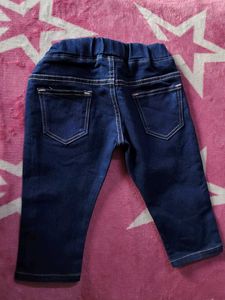 Cute Car Design Jeans for Baby