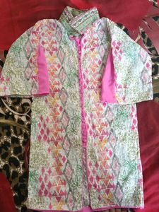2 pis Embroidered Ethnic Kurta