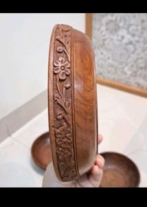 New Wooden Bowls Set Of 3