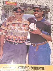 1990s Vintage Cricket Magazine poster