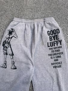 Anime Graphic Sweatpants