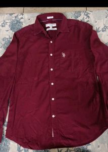 U.S. Polo Assn. Maroon Shirt
