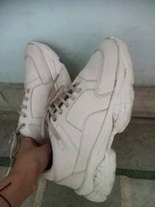 White Casual Sneakers