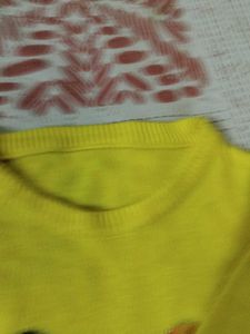 Cute Bunny Yellow Sweater