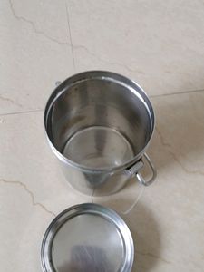 Stainless Steel Milk Storage Can with Lid