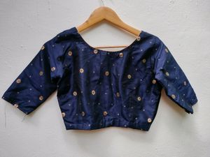 Dark Blue Blouse