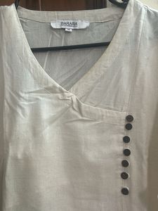 Elegant Off-White Kurta