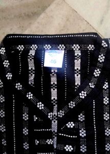 ♣️Black &amp; White Kurta