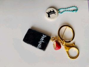 Death Note Anime Keychain 🍎 🖤 Bagcharm