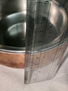 Copper and Stainless Steel Bowl