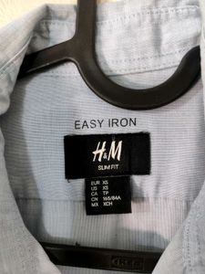 Men's Light Blue H&amp;M Shirt