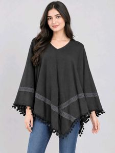 Black Embellished Kurta