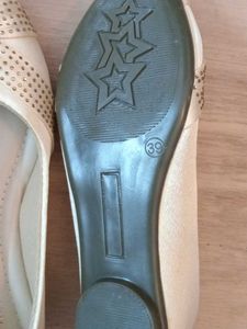 New Beige Ballerina Flats size 39