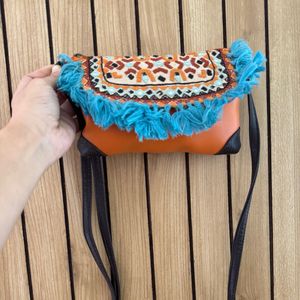 global desi leather crossbody bag
