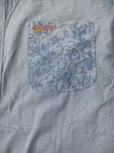 Basics Brand Small Size Blue Casual Shirt