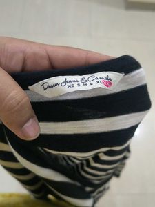 Striped Embroidered T-Shirt