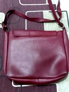 Maroon Crossbody Bag