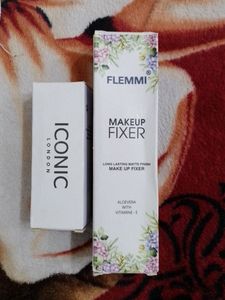 Combo Of Makeup Fixer And Highlighter