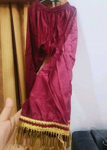 Maroon Sequence 3piece Suit
