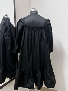 H&amp;M Black cotton Dress