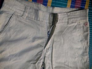 Stylish Light Colored Casual Trousers