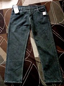 Classic Dark Wash Denim Jeans