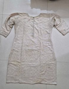 Women's Beige Kurta