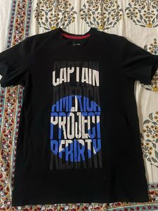 Max Captain America Graphic T Shirt