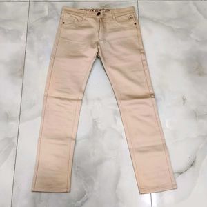 Beige Jeans