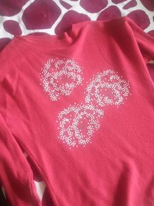 Maroon Woollen Top For Women