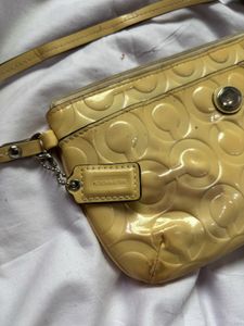 Big coach wristlet