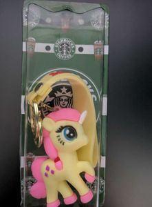 Unicorn Starbucks Keychain Korean