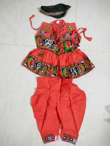 Boy Navratri Costume With Cap