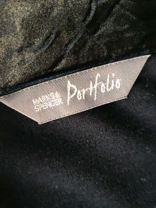 marks&amp; Spencer Embroidered Black Robe