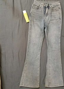 Flared Denim Jeans