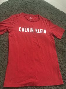 Calvin Klein Red Logo T-Shirt