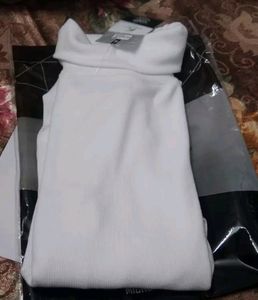 Brand New*** White Turtle Neck Top