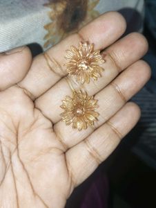 Boho Flower Earrings Set of 4
