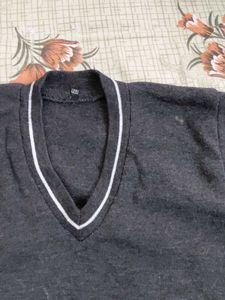 Sleeveless V-Neck Sweater Vest