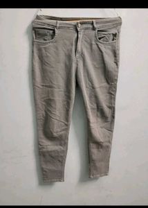 Casual Grey Denim Jeans men co