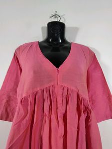 Pink Shade Maternity Kurta Set (Women's)