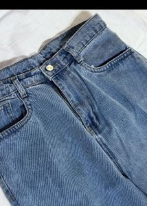 Light Wash Wide Leg Jeans
