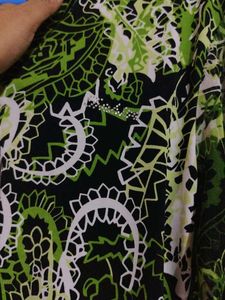 Vibrant Paisley Print Long Sleeve Top
