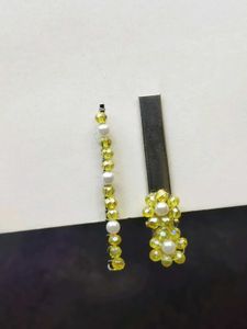 Beaded Hair Clips