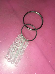 Unique Keychain with Chain Detail