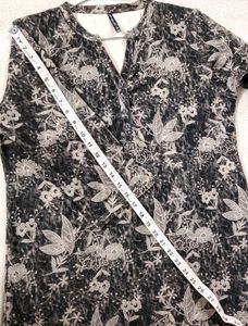 Elegant Floral Print stretchable top