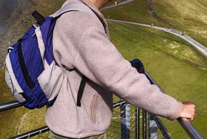 Men's Grey Fleece Jacket