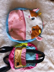 Colorful Zara Backpack (FREE cow bag)