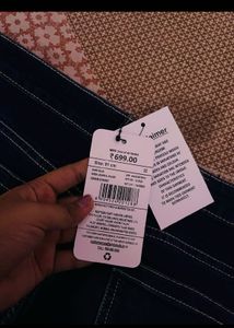 jeans with tag