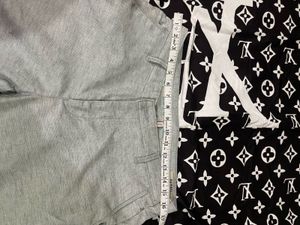 Gray Casual Pants